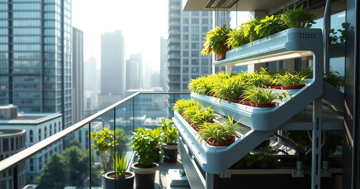 Construire un potager vertical high-tech : les innovations 2024 pour optimiser l'espace de votre balcon