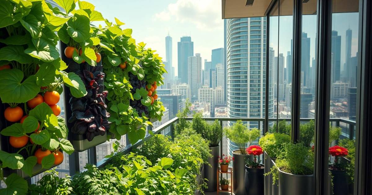 Hydroponie verticale : La révolution verte qui transforme les balcons urbains en 2024