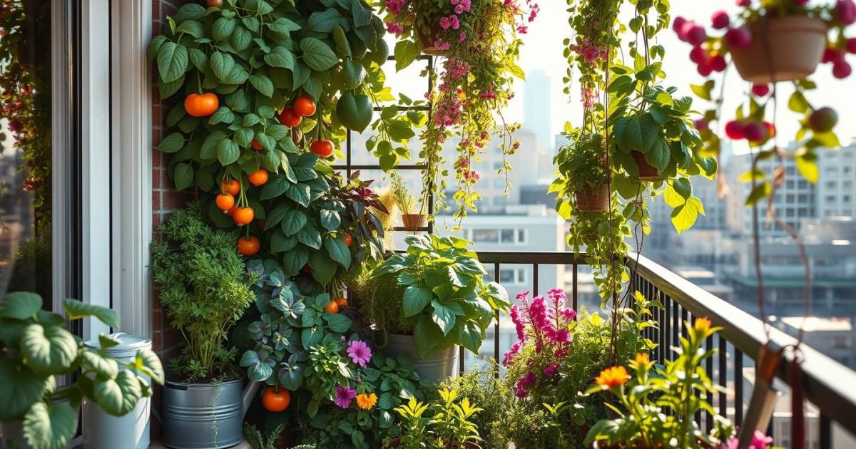 Les jardins verticaux comestibles : la nouvelle tendance 2024 pour les petits espaces urbains