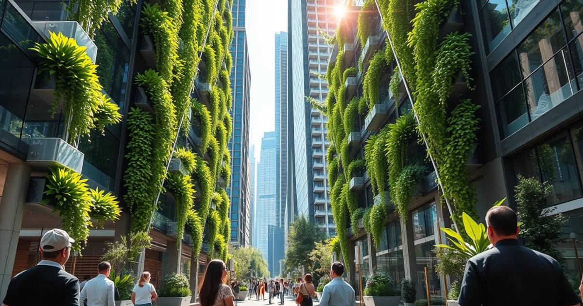 Tendance 2024 : Les jardins verticaux connectés, la révolution verte qui transforme nos façades